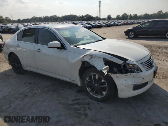 2008 Infiniti G35 x with VIN JNKBV61F88M270905, listed as a Copart auction lot 69541214 with 163,686 mi miles and Salvage Title. Bid and sale history available at DreamBid. Image 4.