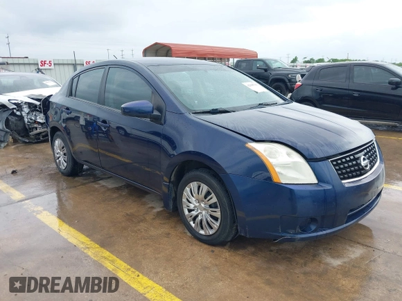 2008 Nissan Sentra S z VIN 3N1AB61E78L725060, wystawiony jako IAAI lot #42098789 z przebiegiem 195 341 mil mil oraz . Historia ofert i sprzedaży dostępna na DreamBid. Obrazek 1.