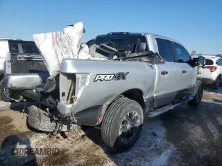 2019 Nissan Titan Platinum Reserve с VIN 1N6AA1E55KN535677, выставлен на аукционе Copart как лот 45929875 с пробегом 58 675 миль миль и Списание • Salvage title. История ставок и продаж доступна на DreamBid. Изображение 3.