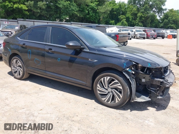 2020 Volkswagen Jetta SEL z VIN 3VWEB7BU2LM052964, wystawiony jako IAAI lot #42316780 z przebiegiem 79 929 mil mil oraz . Historia ofert i sprzedaży dostępna na DreamBid. Obrazek 1.