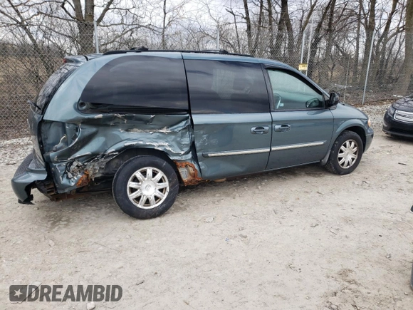 2006 Chrysler Town & Country Touring with VIN 2A4GP54L36R783707, listed as a Copart auction lot 50533355 with 181,646 mi miles and Salvage Title. Bid and sale history available at DreamBid. Image 3.