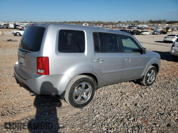 2014 Honda Pilot EX-L with VIN 5FNYF4H51EB033901, listed as a Copart auction lot 50023165 with 79,286 mi miles and Salvage Title. Bid and sale history available at DreamBid. Image 3.
