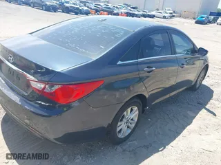 2013 Hyundai Sonata GLS with VIN 5NPEB4AC1DH751357, listed as a IAAI auction lot 42046348 with 118,619 mi miles. Bid and sale history available at carsss.com. Image 4.