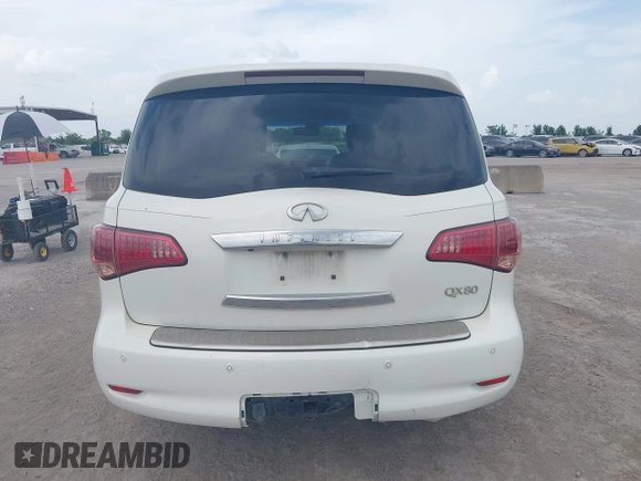 2014 Infiniti QX80 with VIN JN8AZ2NF4E9552823, listed as a IAAI auction lot 42639923 with 176,732 mi miles and . Bid and sale history available at DreamBid. Image 16.