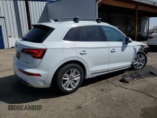 2024 Audi Q5 S line Premium with VIN WA1GAAFY8R2017137, listed as a Copart auction lot 52612505 with 6,078 mi miles and Salvage title. Bid and sale history available at DreamBid. Image 3.