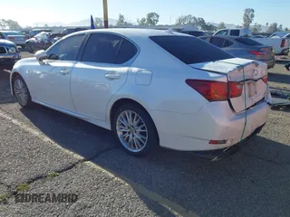 2013 Lexus GS 350 with VIN JTHBE1BL0D5014446, listed as a IAAI auction lot 41865141 with 239,477 mi miles and . Bid and sale history available at DreamBid. Image 3.