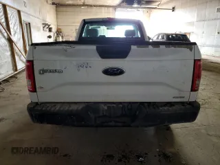 2016 Ford F-150 XL with VIN 1FTMF1C83GKE48979, listed as a Copart auction lot 47498725 with 96,421 mi miles and Salvage Title. Bid and sale history available at DreamBid. Image 6.