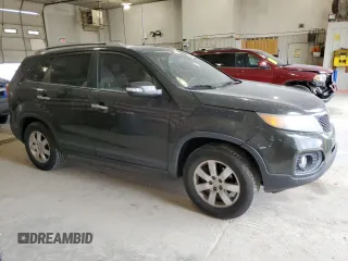 2011 Kia Sorento LX with VIN 5XYKT3A12BG138645, listed as a Copart auction lot 53482805 with 182,387 mi miles and Salvage Title. Bid and sale history available at DreamBid. Image 4.
