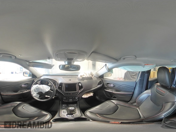2019 Jeep Cherokee Trailhawk с VIN 1C4PJMBX7KD426213, выставлен на аукционе Copart как лот 54957065 с пробегом 46 066 миль миль и Списание • Salvage title. История ставок и продаж доступна на DreamBid. Изображение 15.