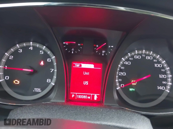 2015 GMC Terrain SLT with VIN 2GKFLXEK2F6392763, listed as a IAAI auction lot 41785630 with 190,080 mi miles and . Bid and sale history available at carsss.com. Image 7.