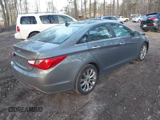 2013 Hyundai Sonata Limited with VIN 5NPEC4ABXDH559620, listed as a IAAI auction lot 41763430 with 120,330 mi miles and . Bid and sale history available at carsss.com. Image 4.