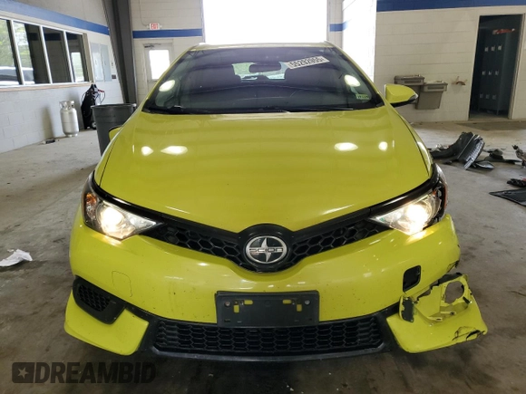 2016 Scion iM with VIN JTNKARJE4GJ502689, listed as a Copart auction lot 55292955 with 127,284 mi miles and Salvage title. Bid and sale history available at DreamBid. Image 5.