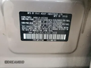 2016 Subaru Forester Touring z VIN JF2SJAXC4GH417808, wystawiony jako Copart lot #51387705 z przebiegiem 142 315 mil mil oraz Szkoda całkowita • Salvage title. Historia ofert i sprzedaży dostępna na DreamBid. Obrazek 15.