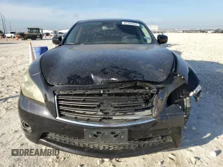2012 Infiniti M37 with VIN JN1BY1APXCM334457, listed as a Copart auction lot 82356954 with Not Provided miles and Salvage Title. Bid and sale history available at carsss.com. Image 5.