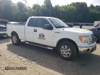 2010 Ford F-150 XL with VIN 1FTEX1C88AFA01775, listed as a Copart auction lot 62842515 with 153,623 mi miles and Clean title. Bid and sale history available at DreamBid. Image 4.