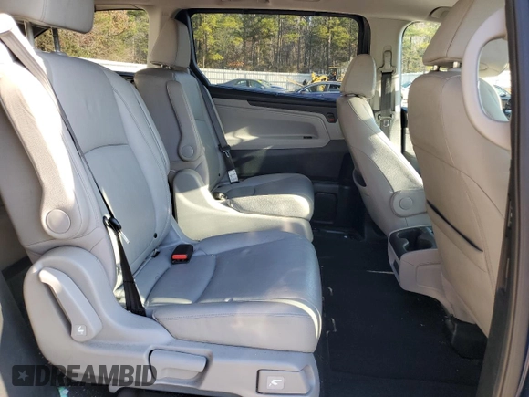 2020 Honda Odyssey EX-L with VIN 5FNRL6H73LB054188, listed as a Copart auction lot 48288055 with 58,047 mi miles and Salvage Title. Bid and sale history available at carsss.com. Image 11.