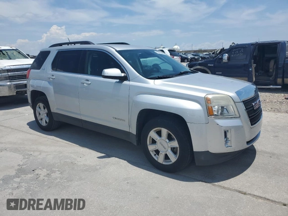 2013 GMC Terrain SLE with VIN 2GKALSEK7D6300489, listed as a Copart auction lot 63619445 with 126,679 mi miles and Salvage title. Bid and sale history available at DreamBid. Image 4.