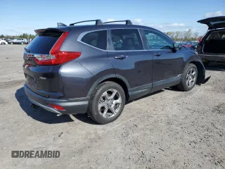 2018 Honda CR-V EX-L with VIN 2HKRW2H88JH642496, listed as a Copart auction lot 52373145 with 92,631 mi miles and Salvage Title. Bid and sale history available at carsss.com. Image 3.