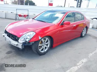 2006 Infiniti G35 with VIN JNKCV51E96M507842, listed as a IAAI auction lot 42181294 with 191,253 mi miles and . Bid and sale history available at DreamBid. Image 2.