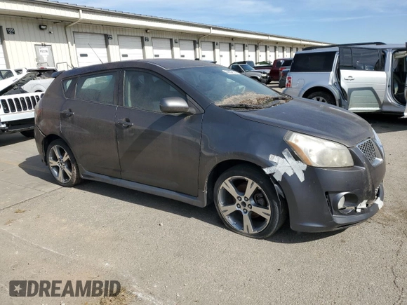 2009 Pontiac Vibe GT with VIN 5Y2SR67069Z424248, listed as a Copart auction lot 44655104 with 0 mi miles and Clean Title. Bid and sale history available at carsss.com. Image 4.