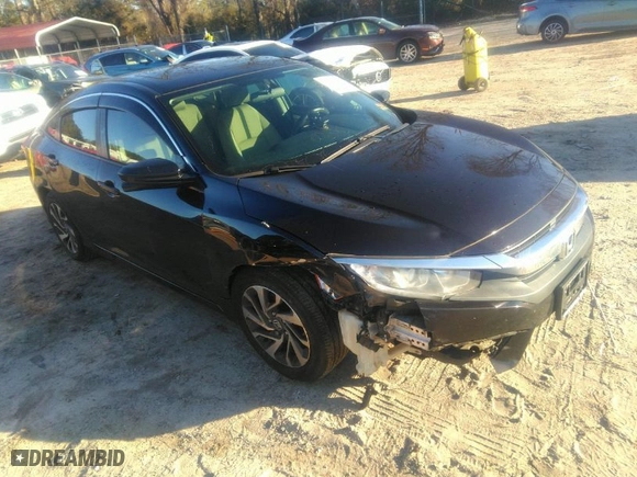 2016 Honda Civic Sedan EX with VIN 2HGFC2F79GH523462, listed as a IAAI auction lot 41245458 with 114,892 mi miles. Bid and sale history available at carsss.com. Image 1.