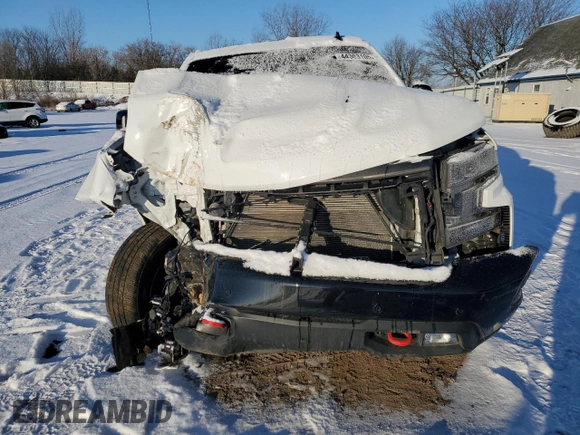 2022 Chevrolet Silverado 1500 LT Trail Boss with VIN 1GCPYFEL7NZ167567, listed as a Copart auction lot 44303105 with 23,992 mi miles and Salvage Title. Bid and sale history available at DreamBid. Image 5.