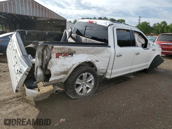 2019 Ford F-150 XL with VIN 1FTEW1E47KFD09339, listed as a Copart auction lot 55217015 with 74,539 mi miles and Salvage title. Bid and sale history available at DreamBid. Image 3.