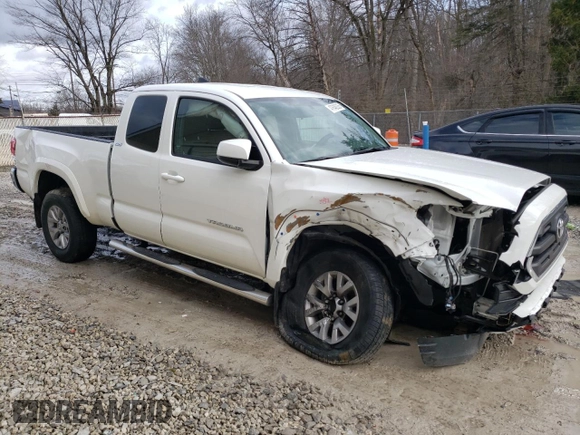 2016 Toyota Tacoma SR z VIN 5TFSX5EN5GX046219, wystawiony jako Copart lot #47648335 z przebiegiem 17 183 mil mil oraz Szkoda całkowita • Salvage title. Historia ofert i sprzedaży dostępna na DreamBid. Obrazek 4.