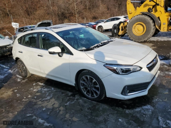 2020 Subaru Impreza Limited with VIN 4S3GTAU6XL3707779, listed as a Copart auction lot 82619984 with 46,744 mi miles and Salvage Title. Bid and sale history available at carsss.com. Image 4.