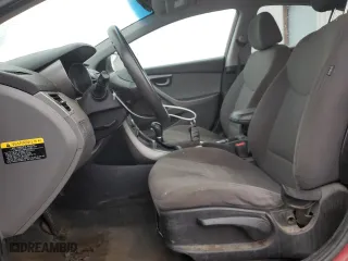 2014 Hyundai Elantra Limited with VIN 5NPDH4AE0EH528109, listed as a Copart auction lot 43054255 with 128,305 mi miles and Salvage Title. Bid and sale history available at carsss.com. Image 7.