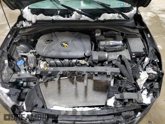2018 Hyundai Elantra GT GL with VIN KMHH35LE8JU018640, listed as a Copart auction lot 88428825 with 73,779 mi miles and Salvage Title. Bid and sale history available at carsss.com. Image 12.