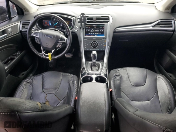 2014 Ford Fusion Titanium with VIN 3FA6P0SU8ER111639, listed as a Copart auction lot 60515425 with 155,698 mi miles and Salvage title. Bid and sale history available at DreamBid. Image 8.
