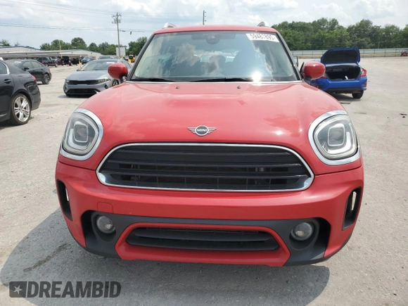 2022 MINI Countryman Cooper z VIN WMZ43BR0XN3N70746, wystawiony jako Copart lot #59487895 z przebiegiem 51 444 mil mil oraz Szkoda całkowita • Salvage title. Historia ofert i sprzedaży dostępna na DreamBid. Obrazek 5.
