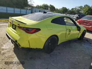 2021 BMW M4 Competition with VIN WBS33AZ05MCF87759, listed as a Copart auction lot 52135584 with 12,146 mi miles. Bid and sale history available at carsss.com. Image 3.