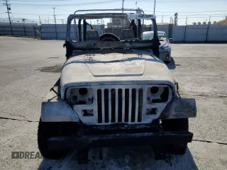 1995 Jeep Wrangler S with VIN 1J4FY19P8SP274074, listed as a Copart auction lot 74381094 with 0 mi miles and Salvage Title. Bid and sale history available at carsss.com. Image 5.