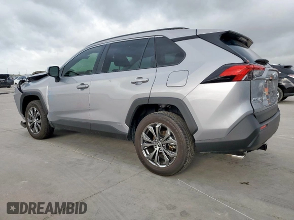 2023 Toyota RAV4 Hybrid XLE Premium с VIN JTMB6RFVXPD082594, выставлен на аукционе Copart как лот 61545245 с пробегом 8 075 миль миль и Списание • Salvage title. История ставок и продаж доступна на DreamBid. Изображение 2.