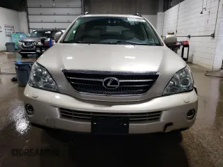 2006 Lexus RX 400h with VIN JTJHW31U660009747, listed as a Copart auction lot 60523035 with 136,553 mi miles and Salvage title. Bid and sale history available at DreamBid. Image 5.