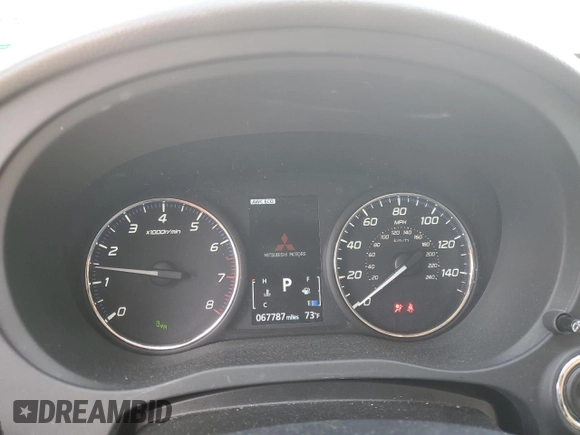 2018 Mitsubishi Outlander ES with VIN JA4AZ3A37JZ010939, listed as a Copart auction lot 57163395 with 67,787 mi miles and Salvage title. Bid and sale history available at DreamBid. Image 9.
