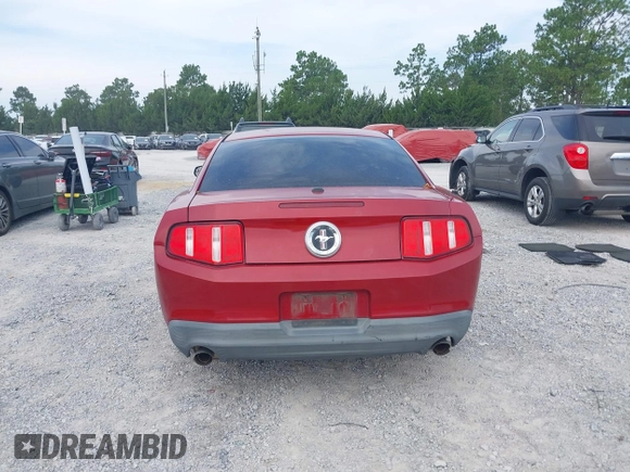 2011 Ford Mustang V6 with VIN 1ZVBP8AM1B5166227, listed as a IAAI auction lot 42748651 with 148,448 mi miles and . Bid and sale history available at DreamBid. Image 17.