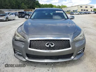 2015 Infiniti Q50 Premium with VIN JN1BV7AP5FM340151, listed as a Copart auction lot 55760705 with 113,794 mi miles and Clean Title. Bid and sale history available at DreamBid. Image 5.