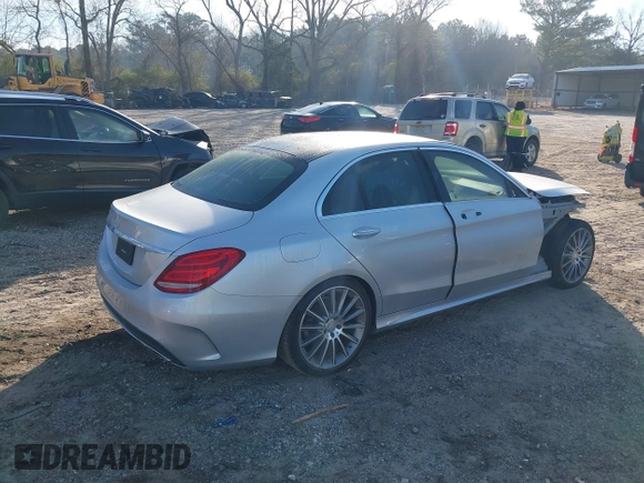 2016 Mercedes-Benz C C 300 with VIN 55SWF4JB8GU153882, listed as a IAAI auction lot 41813135 with 78,428 mi miles. Bid and sale history available at carsss.com. Image 4.