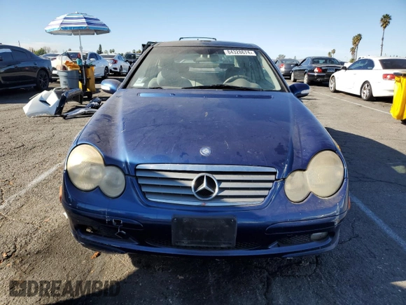 2002 Mercedes-Benz C 230/260/280/320 with VIN WDBRN47J82A389514, listed as a Copart auction lot 84328674 with Not Provided miles and Clean Title. Bid and sale history available at DreamBid. Image 5.