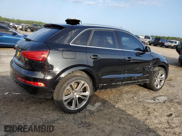 2015 Audi Q3 Premium Plus with VIN WA1BFCFS0FR010544, listed as a Copart auction lot 69989353 with 95,636 mi miles and . Bid and sale history available at DreamBid. Image 3.