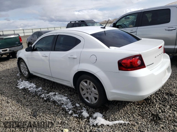 2014 Dodge Avenger SE with VIN 1C3CDZAB6EN233417, listed as a Copart auction lot 51273605 with 137,722 mi miles and Salvage Title. Bid and sale history available at DreamBid. Image 2.