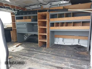 2015 Ford Transit Cargo with VIN 1FTNR1ZM6FKA34609, listed as a IAAI auction lot 42635875 with 214,750 mi miles and . Bid and sale history available at DreamBid. Image 8.