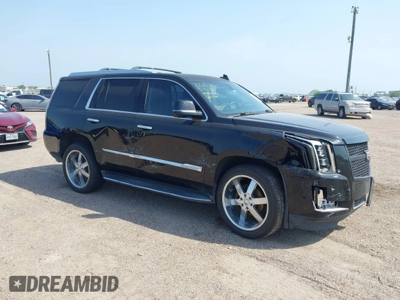 2017 Cadillac Escalade z VIN 1GYS3AKJ4HR338806, wystawiony jako IAAI lot #41941193 z przebiegiem 119 865 mil mil oraz . Historia ofert i sprzedaży dostępna na DreamBid. Obrazek 1.