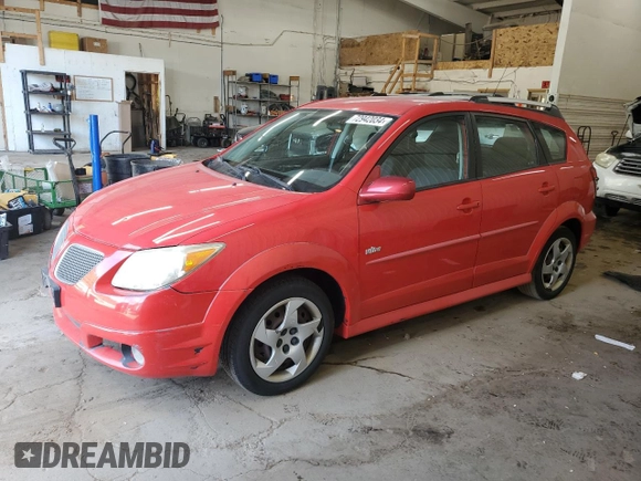 2006 Pontiac Vibe with VIN 5Y2SL65856Z413165, listed as a Copart auction lot 72942034 with 119,938 mi miles and Clean Title. Bid and sale history available at carsss.com. Image 1.