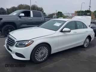 2017 Mercedes-Benz C 300 with VIN 55SWF4JB5HU234193, listed as a IAAI auction lot 42453623 with 76,245 mi miles and . Bid and sale history available at DreamBid. Image 2.