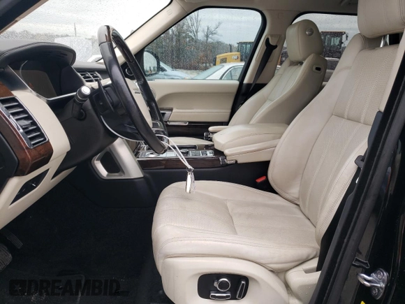 2017 Land Rover Range Rover HSE z VIN SALGS2FK9HA325581, wystawiony jako Copart lot #80923614 z przebiegiem 124 193 mil mil oraz Szkoda całkowita • Salvage title. Historia ofert i sprzedaży dostępna na DreamBid. Obrazek 7.