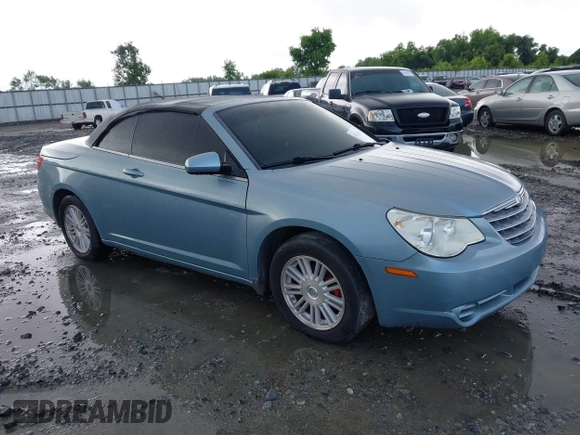 2009 Chrysler Sebring Touring with VIN 1C3LC55D89N501445, listed as a IAAI auction lot 41921893 with 166,149 mi miles and . Bid and sale history available at DreamBid. Image 1.